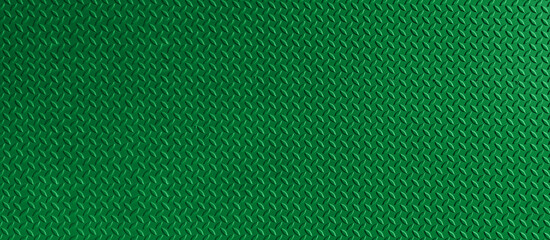 Detail of the green pattern from a manhole cover background.