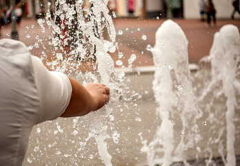 Wasser zum Anfassen