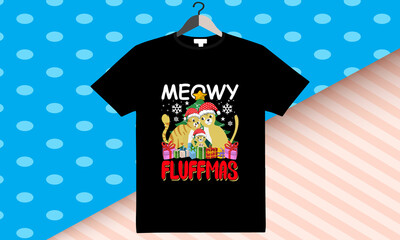 Cat Lover Christmas T-Shirt