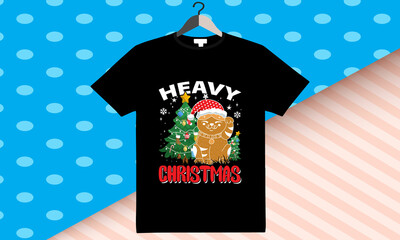 Cat Lover Christmas T-Shirt
