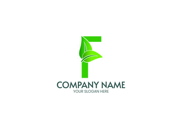 green eco-friendly logo initial letter g logo concept 