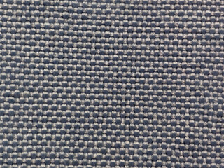 Microfiber towel blue terry texture swatch. Micro fiber material cloth with close up shot. Fabric texture background. Fabric blue pattern. Cleaning service. Macro object. silver cloth macro shot