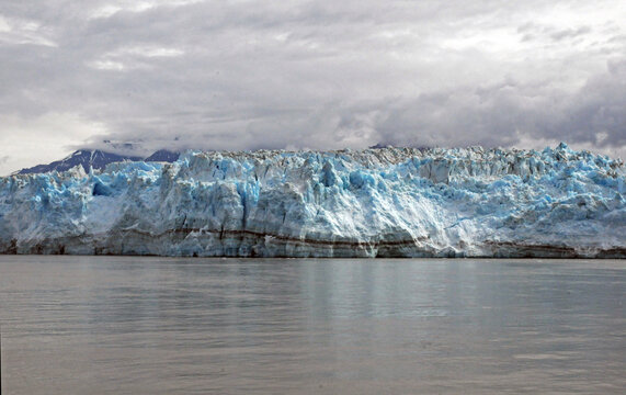 Front Face of Hubbard Glacier in Alaska