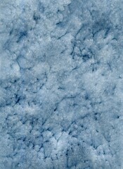 Obraz premium Light watercolor textured vertical background of silver-black indigo. Salt Effects