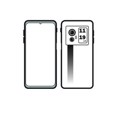phone isolated on white background