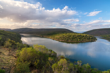 Beautiful landscape in Monfrague National Park, Cáceres, Spain