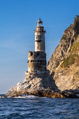 Aniva - The abandoned lighthouse in the Sakhalin Island,Russia.