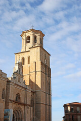 Fototapeta na wymiar Collegiate Church of Santa Maria in Toro, Spain