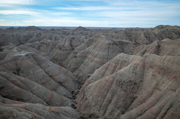 White River Valley in Badlands National Park, South Dakota, USA