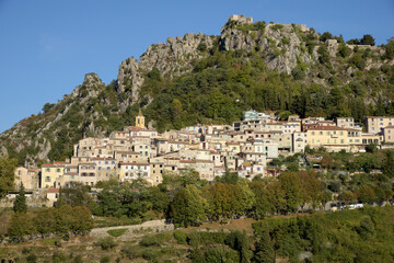 village perché médiéval de Sainte Agnès - Alpes-Maritimes