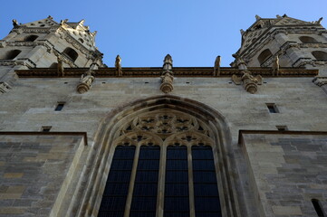 Vienna, Austria. November 1, 2014. St. Stephen's Cathedral (Stephansdom) is the mother church of the Roman Catholic Archdiocese of Vienna and the seat of the Archbishop of Vienna.