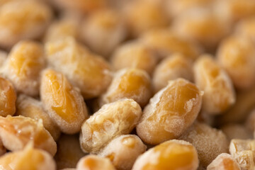 小粒納豆の背景素材