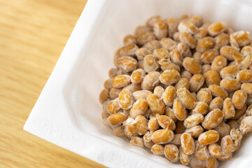 パッケージに入れた小粒納豆