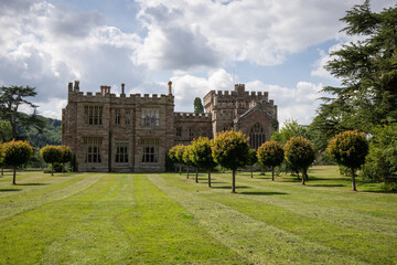 Hampton Court Castle seen from South in Leominster, Herefordshire