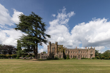 Hampton Court Castle seen from South in Leominster, Herefordshire - 473052905