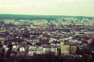 Obraz premium ancient, architecture, beautiful, black, building, cathedral, center, church, city, cityscape, culture, dark, digital, europe, european, famous, fountain, hall, historic, historical, history, landmark