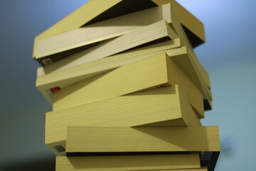stack of books