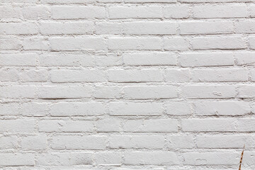 white brick wall grunge texture background