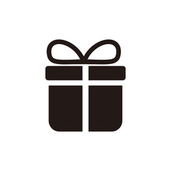 Gift box icon illustration symbol