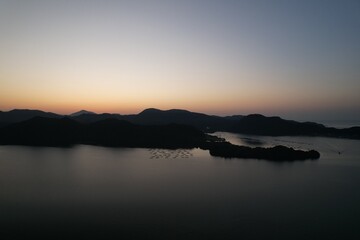 山陰海岸国立公園　京丹後市久美浜湾　小天橋と大明神岬