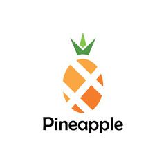 pineapple logo design