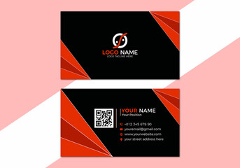 Creative & Professional business card design template