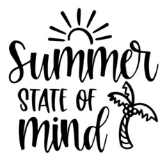 summer state of mind logosummer stuff logo inspirational quotes typography lettering design