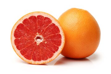 grapefruit isolated on white background