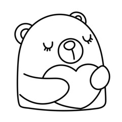 bear with heart 
