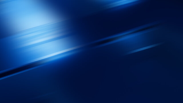 bokeh of line and lights on blu background.