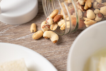 ダイエット食として摂るミックスナッツ