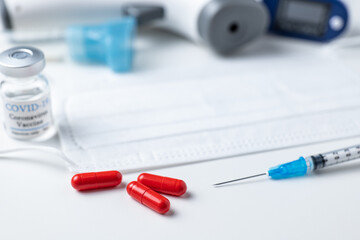 コロナウイルス治療や予防のイメージ