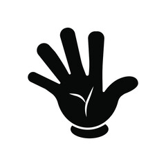 Cartoon hands gesture. Traditional cartoon white glove. Vector clip art illustration.Isolated on a blank background which can be edited and changed colors.