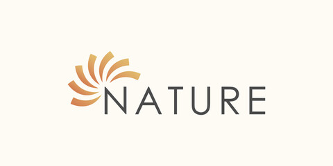 abstract nature logo design inspiration
