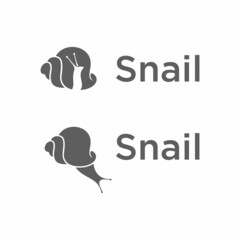 Snail logo design