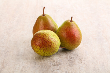 Sweet ripe and juicy pear trout