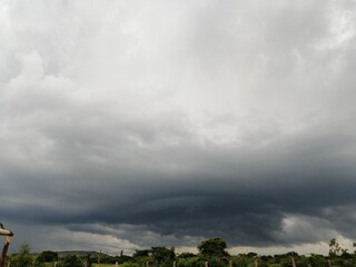 storm clouds lapse