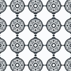 Vector seamless geometric pattern texture