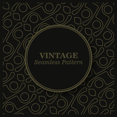 Vector seamless geometric pattern texture