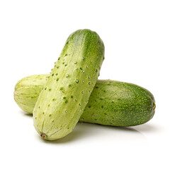 cucumber isolated on white background