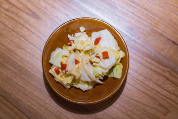bowl of vegetable