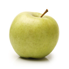 Green Apple on white background