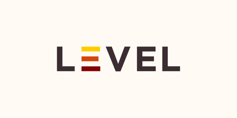 work mark Level Logotype Design