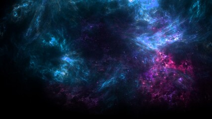 Fototapeta na wymiar science fiction wallpaper. Beauty of deep space. Colorful graphics for background, like water waves, clouds, night sky, universe, galaxy, Planets