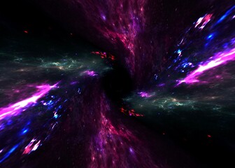 science fiction wallpaper. Beauty of deep space. Colorful graphics for background, like water...