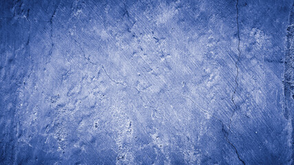 blue abstract grungy concrete wall texture background
