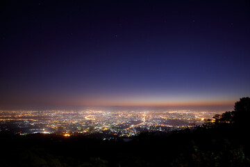 Morning Time At Chiang Mai City Thailand.