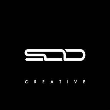 SDD Letter Initial Logo Design Template Vector Illustration