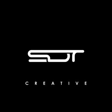 SDT Letter Initial Logo Design Template Vector Illustration