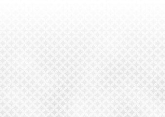 七宝つなぎ文様　和柄イラスト背景素材（白）